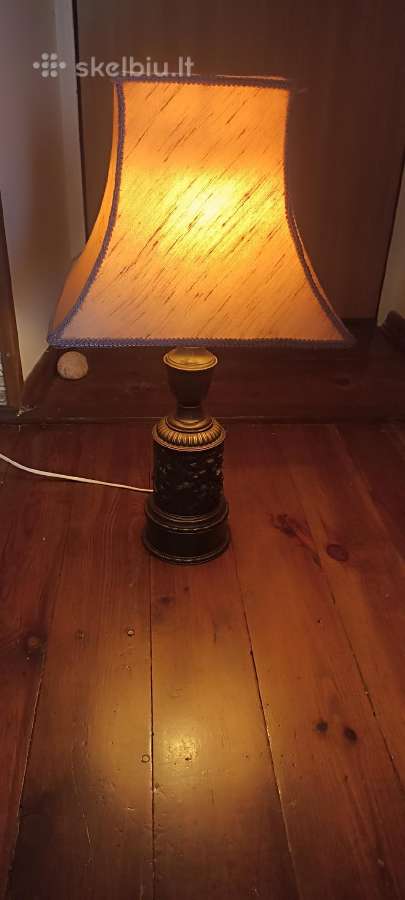 Antikvarinis stalo šviestuvas 60-65cm - nuotraukos Nr. 7