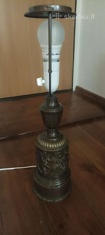 Antikvarinis stalo šviestuvas 60-65cm - nuotraukos Nr. 8