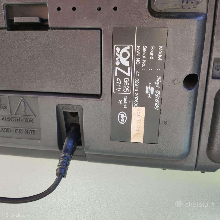 Hcm Royal Tr-3500 Boombox - nuotraukos Nr. 6