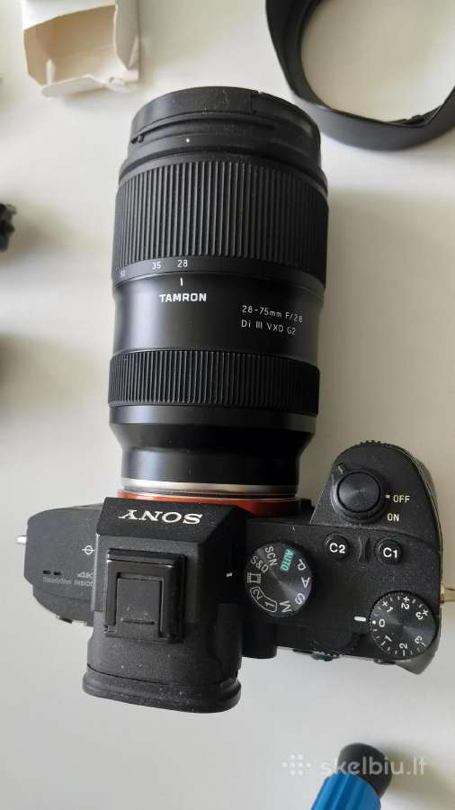 Sony A7 III komplektas - nuotraukos Nr. 4