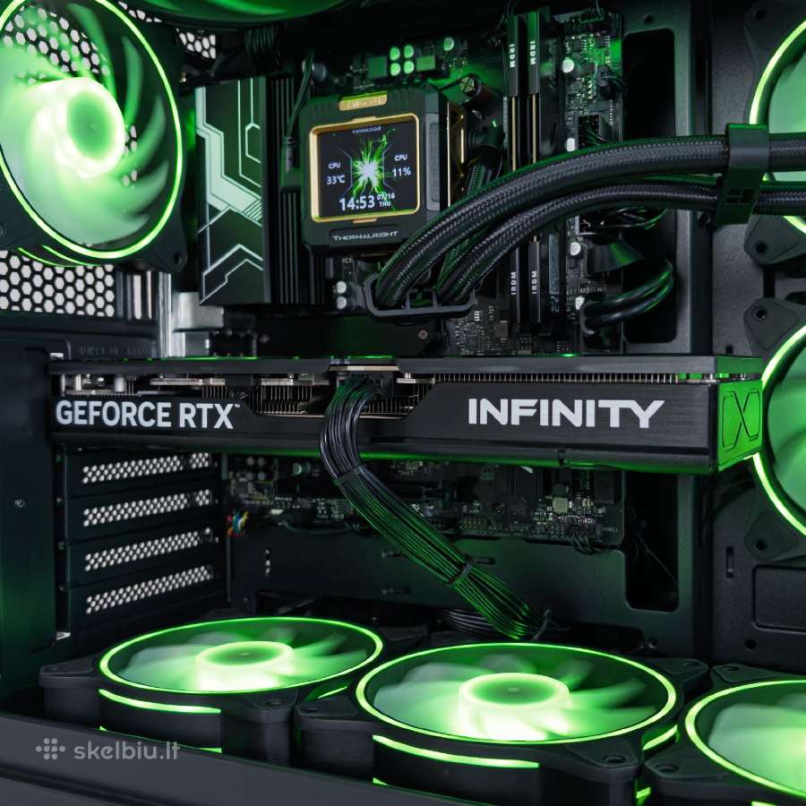 Ryzen 7 7800x3d B850m 32gb 1tb Rtx 5070 12gb - nuotraukos Nr. 5
