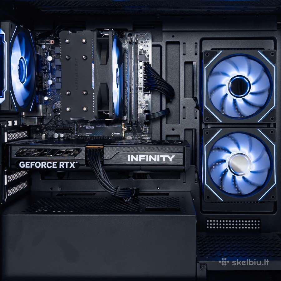 Ryzen 5 5600 A520 16gb Ddr4 1tb Nvme Rtx 5060 8gb - nuotraukos Nr. 2
