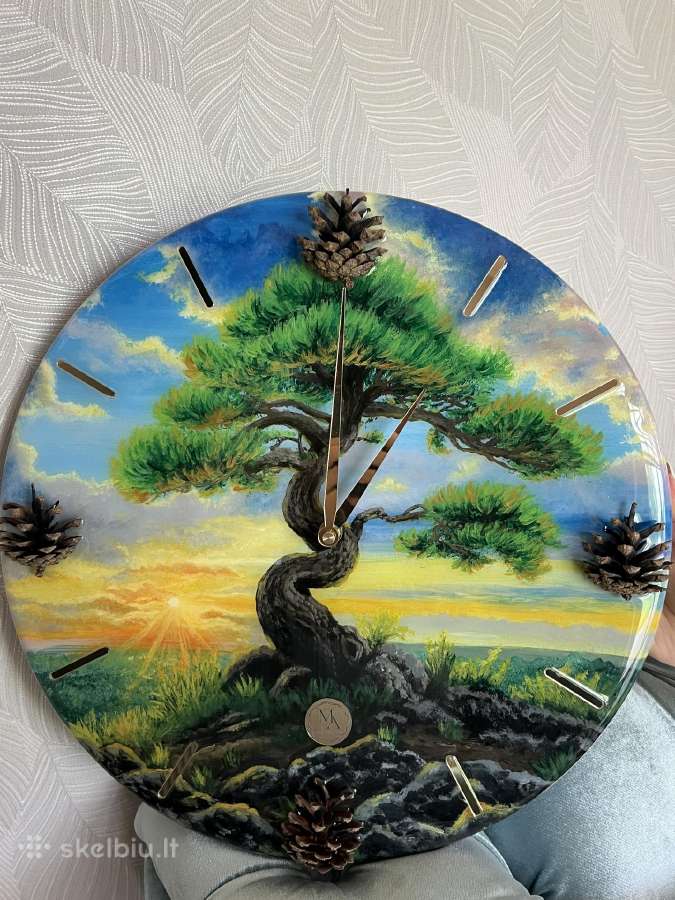 Rankų darbo laikrodžiai iš epoksido - nuotraukos Nr. 6