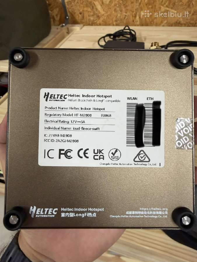 Heltec Indoor Hotspot Ht-m2808 Helium Iot - nuotraukos Nr. 3