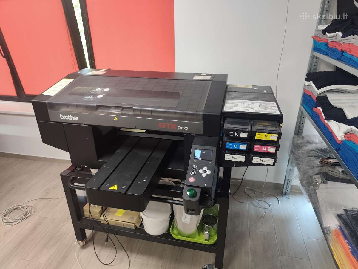 Brother Gtx Pro Dtg spausdintuvas tik 9 813 atsp - nuotraukos Nr. 3