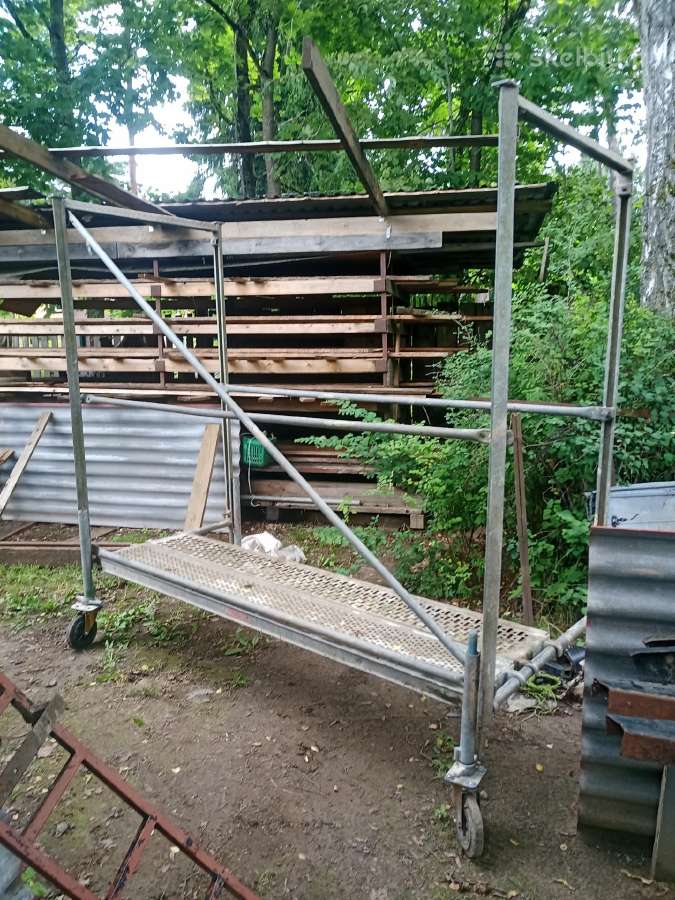 Cinkuoti pastoliai 2,50 ilgio su ratukais - nuotraukos Nr. 2