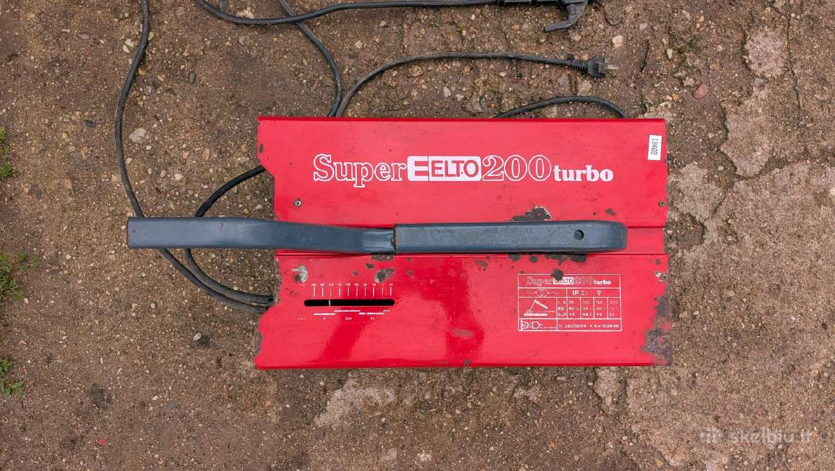 Suvirinimo aparatas Super Eelto 200 Turbo - nuotraukos Nr. 4