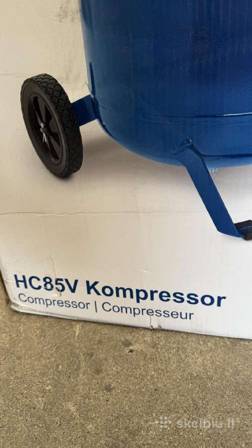 14 Bar oro kompresorius Hc85v Scheppach - nuotraukos Nr. 10