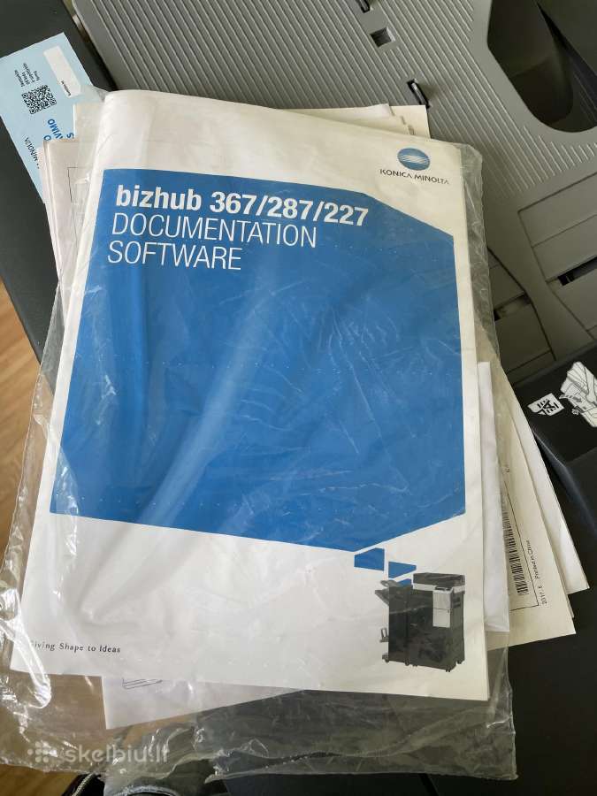 Printeris Konica Minolta Bizhub 227 - nuotraukos Nr. 9