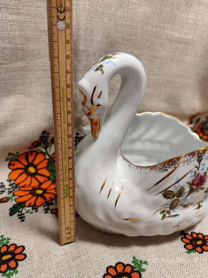 Porcelianinė saldaininė, dekoruota auksu - nuotraukos Nr. 17