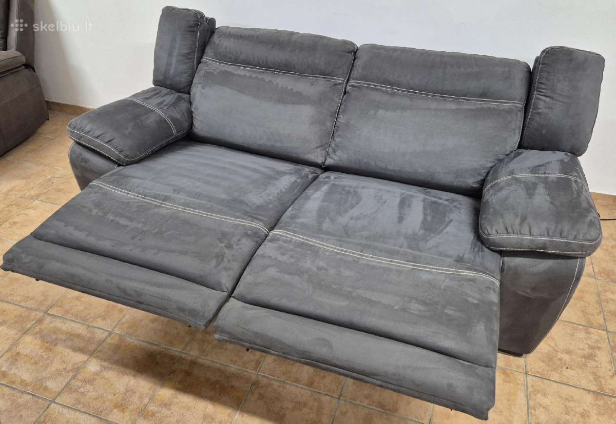 Vokiška sofa su el. relax funkcija - nuotraukos Nr. 3