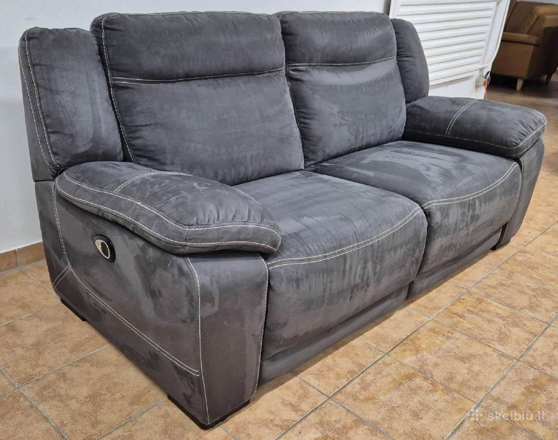 Vokiška sofa su el. relax funkcija - nuotraukos Nr. 5