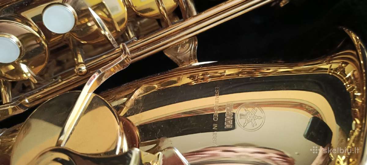 Yamaha alto saksofonas su priedais - nuotraukos Nr. 2