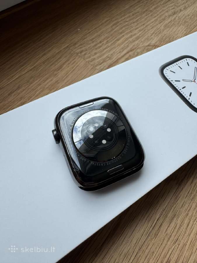 Apple Watch Series 7 Graphite Stainless Steel 45mm - nuotraukos Nr. 3