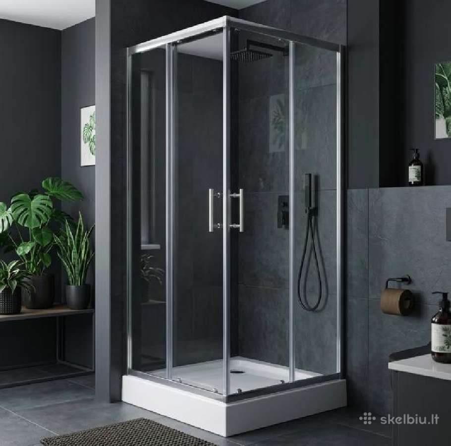 Naujas 90x90 cm dušo padėklas Thema Lux Aris Squar - nuotraukos Nr. 2