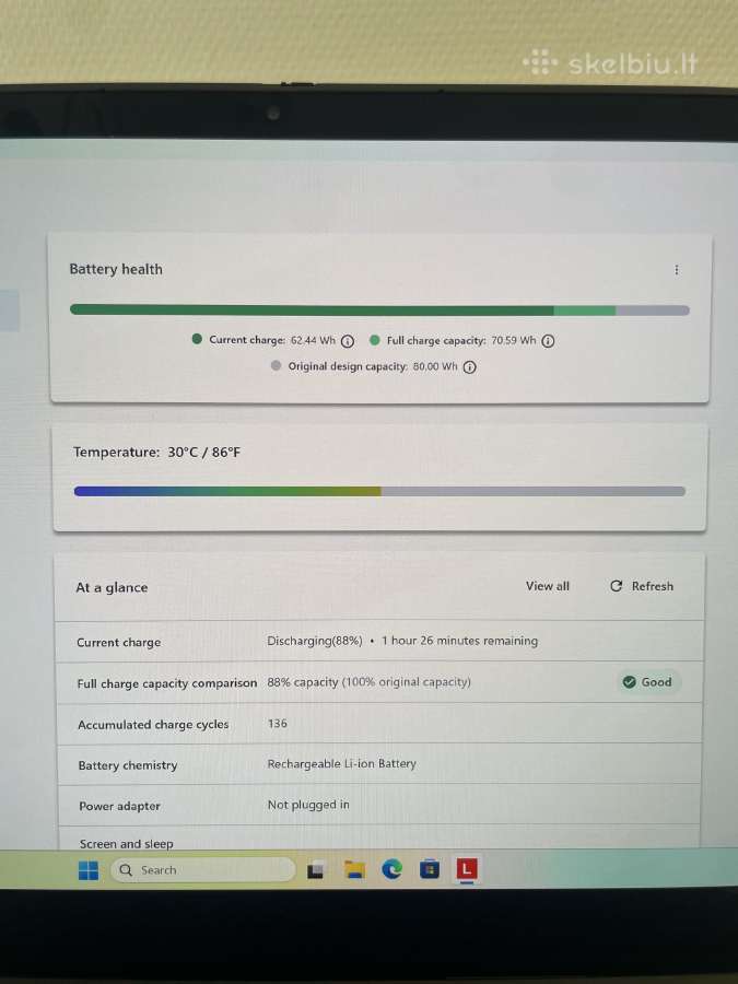 Lenovo Thinkpad P1 Gen3 Xeon(r) W-10855m 32 512 - nuotraukos Nr. 8