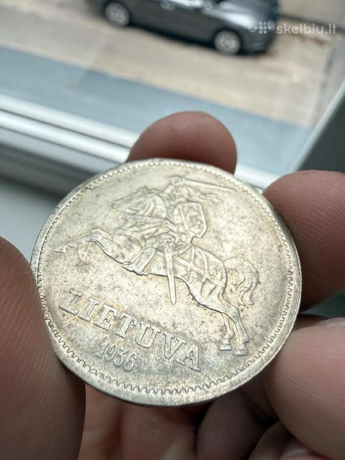 1936 m. 10 litų Vytautas - nuotraukos Nr. 4