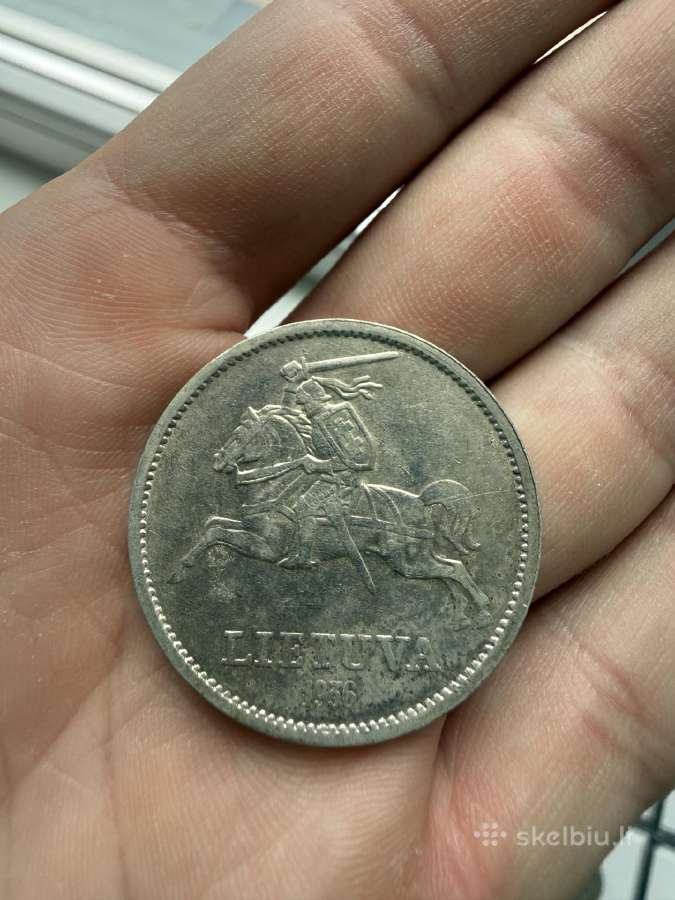 1936 m. 10 litų Vytautas - nuotraukos Nr. 6