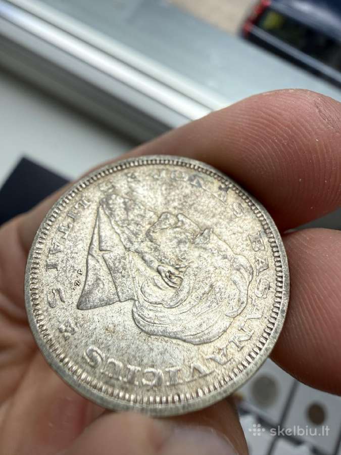 1936 m. 5 litai Basanavičius - nuotraukos Nr. 2