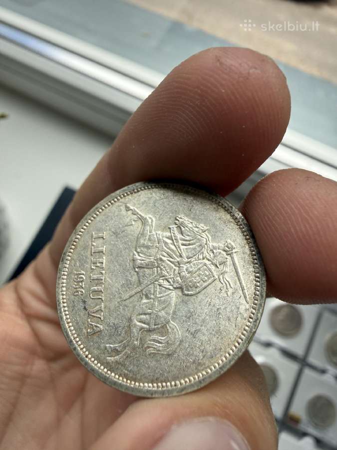 1936 m. 5 litai Basanavičius - nuotraukos Nr. 4