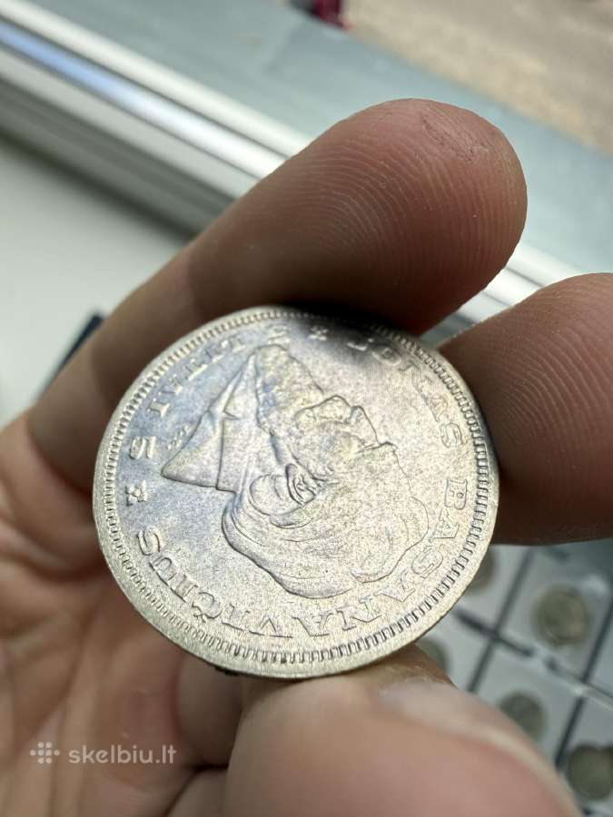 1936 m. 5 litai Basanavičius - nuotraukos Nr. 2