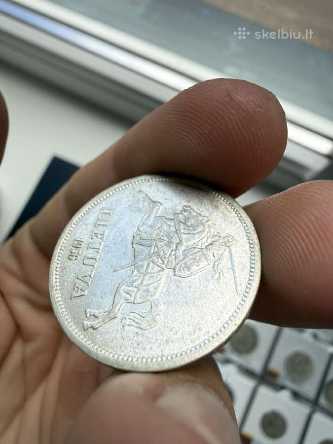 1936 m. 5 litai Basanavičius - nuotraukos Nr. 4
