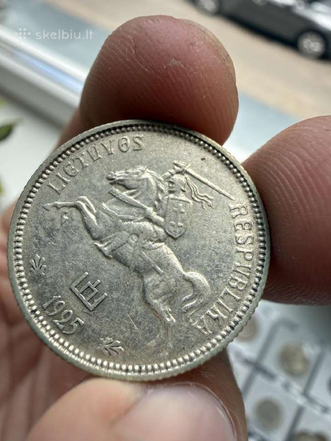 1925 m. 2 litai - nuotraukos Nr. 3