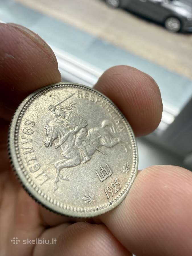 1925 m. 2 litai - nuotraukos Nr. 4