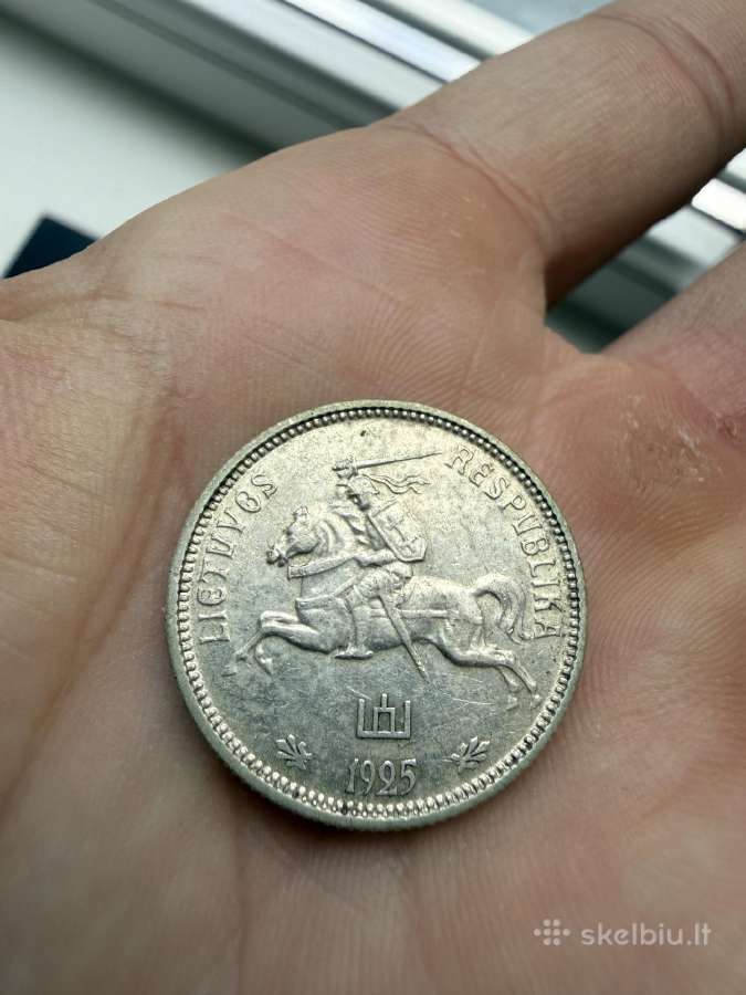 1925 m. 2 litai - nuotraukos Nr. 6