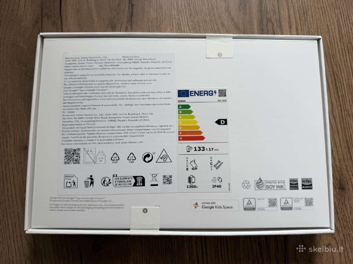 Huawei Planšetė Honor Pad X8a 4gb 64gb, Nauja - nuotraukos Nr. 2