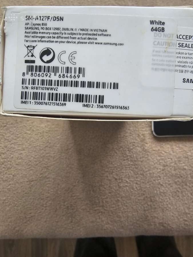 Samsung A12 64gb - nuotraukos Nr. 2