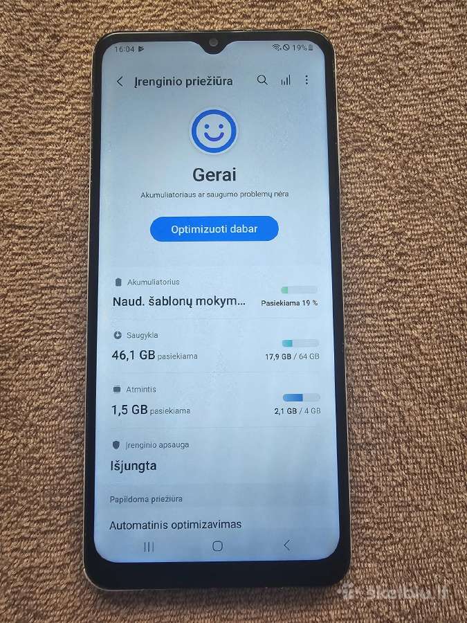 Samsung A12 64gb - nuotraukos Nr. 4