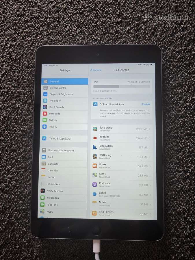 Apple iPad mini 2 - nuotraukos Nr. 3