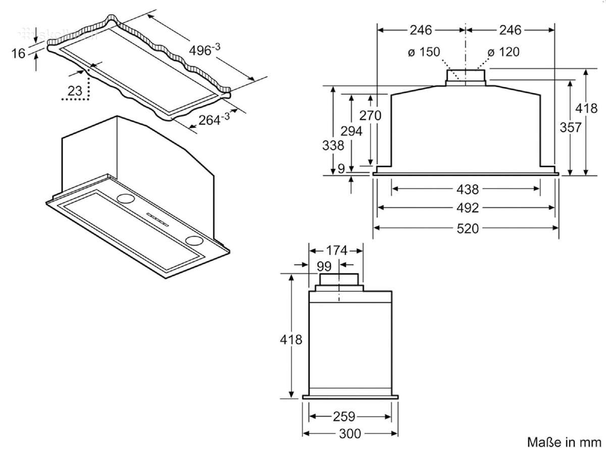 Naujas įmontuojamas gartraukis Siemens Lb57574 - nuotraukos Nr. 5