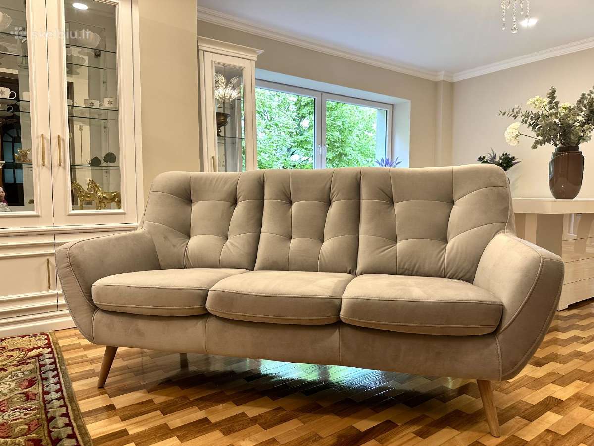 Parduodama visiškai nauja trivietė sofa - nuotraukos Nr. 2