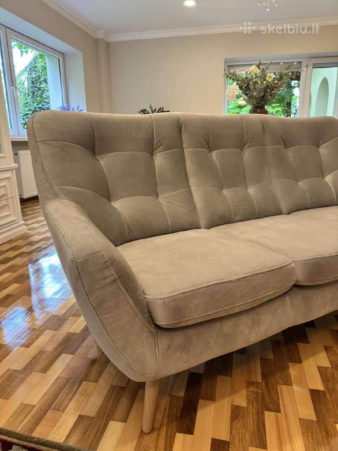 Parduodama visiškai nauja trivietė sofa - nuotraukos Nr. 3