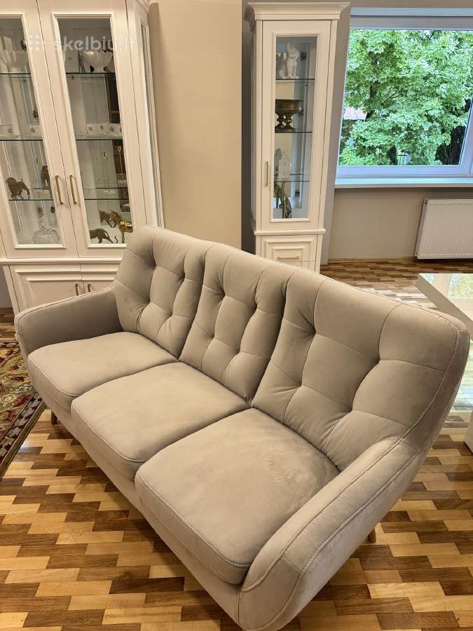 Parduodama visiškai nauja trivietė sofa - nuotraukos Nr. 4