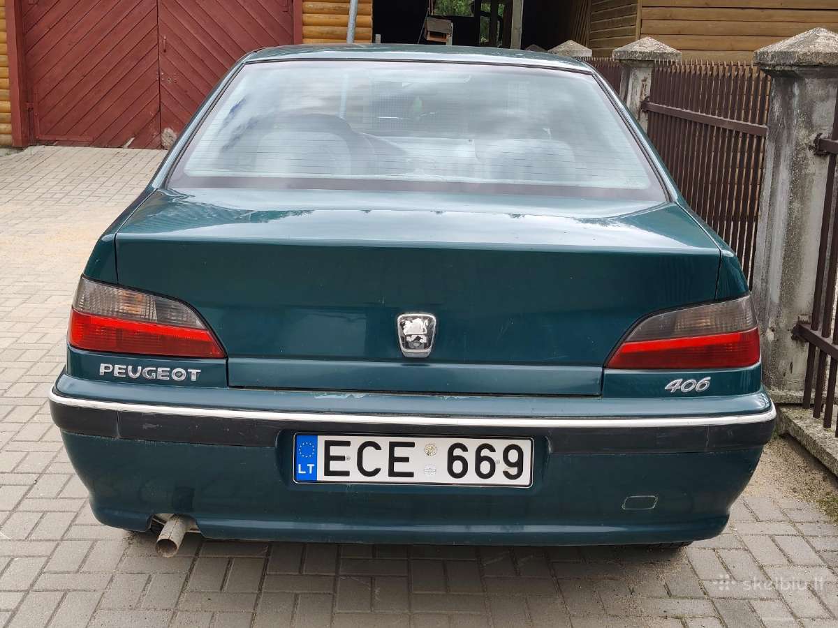 Parduodamas automobilis Peugeot 406 - nuotraukos Nr. 3