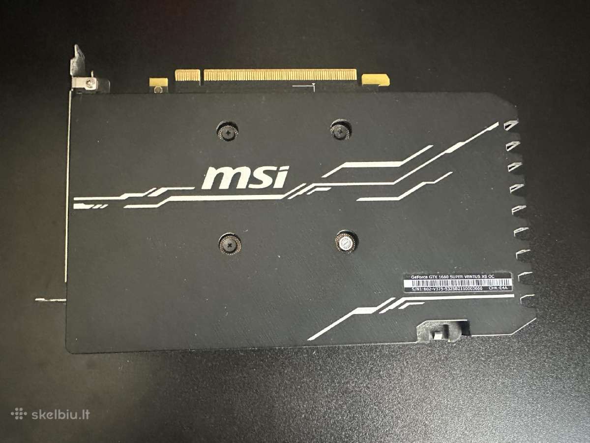 Geforce Gtx 1660 Super 6gb - nuotraukos Nr. 5