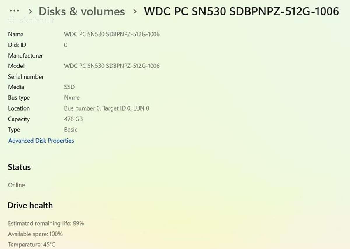 Hp 15-db1069nw - nuotraukos Nr. 11