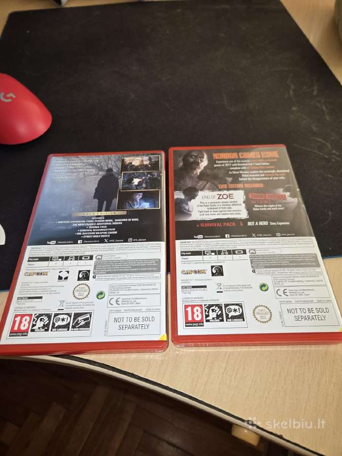 Resident evil village/7 gold editions switch 2 - nuotraukos Nr. 2