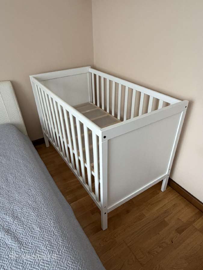 Kūdikio lovelė Ikea Sundvik - nuotraukos Nr. 2