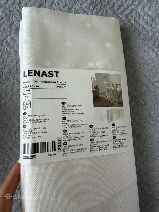 Kūdikio lovelė Ikea Sundvik - nuotraukos Nr. 3