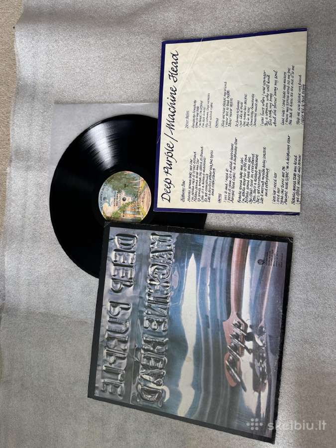 Deep Purple / Machine Head labai geros būklės - nuotraukos Nr. 3