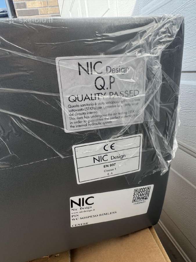 Nic Pin Pakabinamas unitazas - nuotraukos Nr. 4