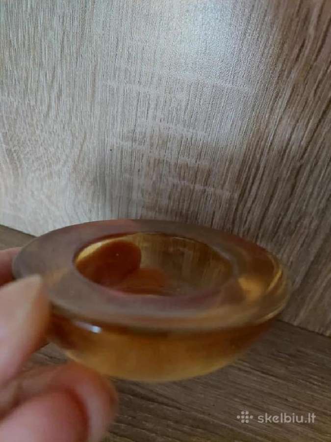 Arbatinių žvakių stiklinė žvakidė - nuotraukos Nr. 2