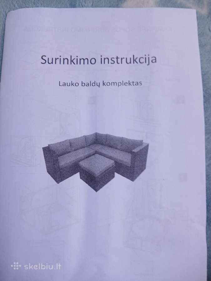 Lauko baldai - nuotraukos Nr. 2