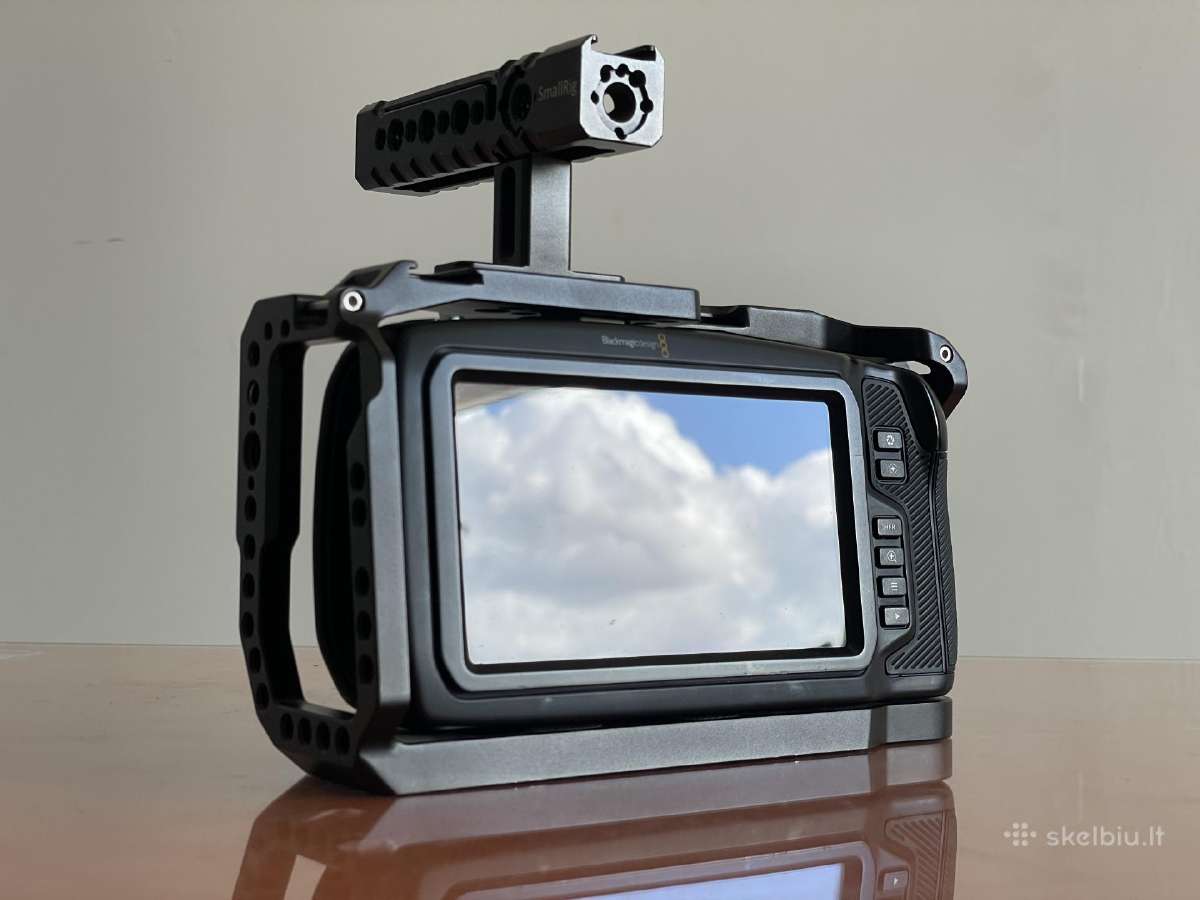 Blackmagic Pocket Cinema Camera 4k + Dzo Linglung - nuotraukos Nr. 2