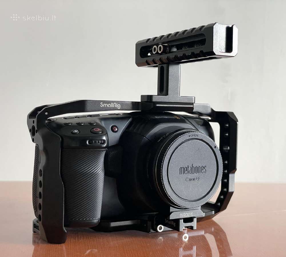 Blackmagic Pocket Cinema Camera 4k + Dzo Linglung - nuotraukos Nr. 6
