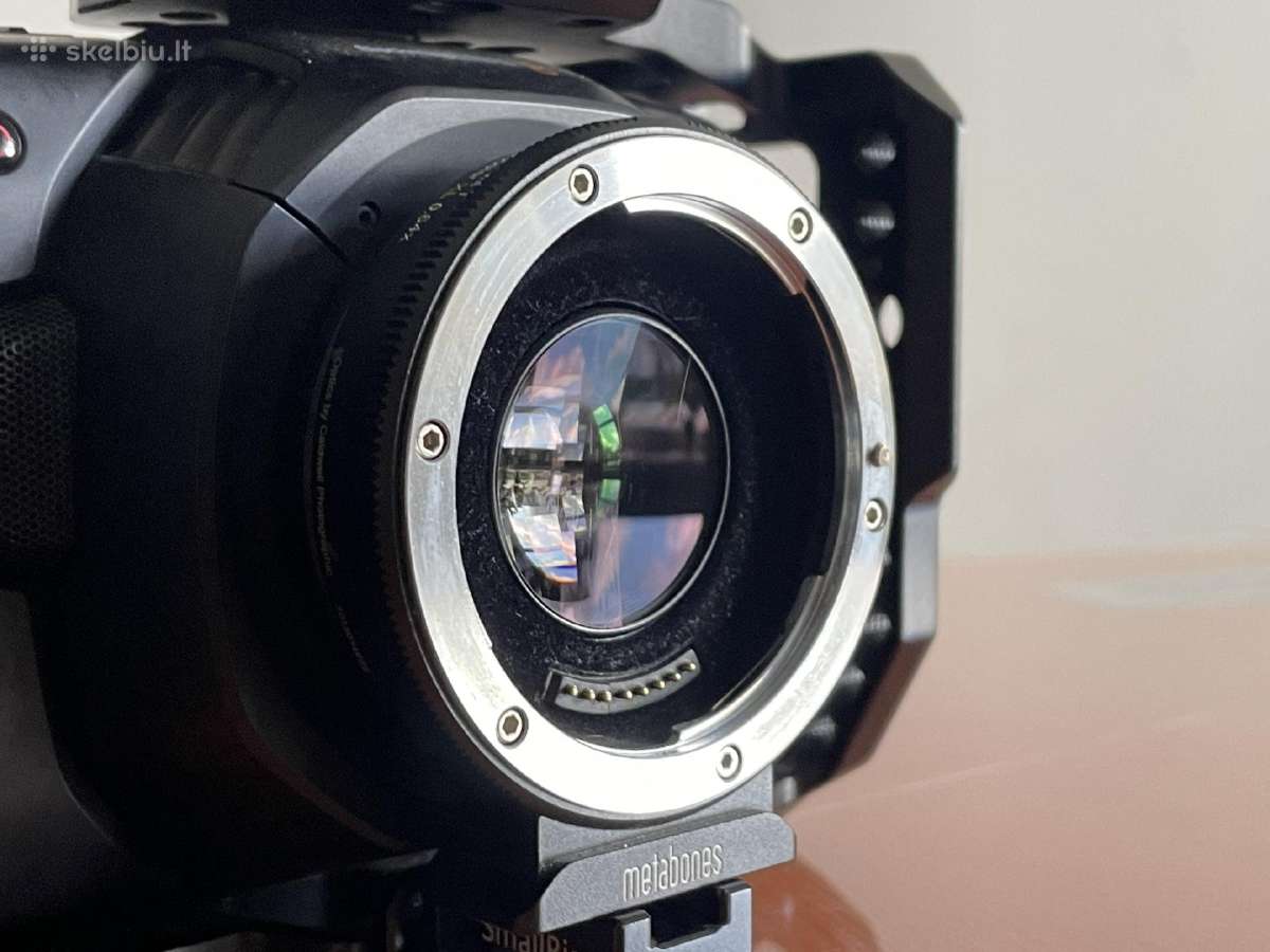 Blackmagic Pocket Cinema Camera 4k + Dzo Linglung - nuotraukos Nr. 7